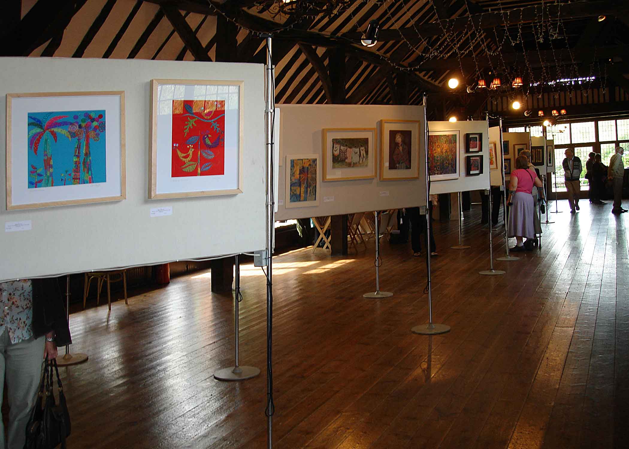 A view of the Jacobean Long Hall